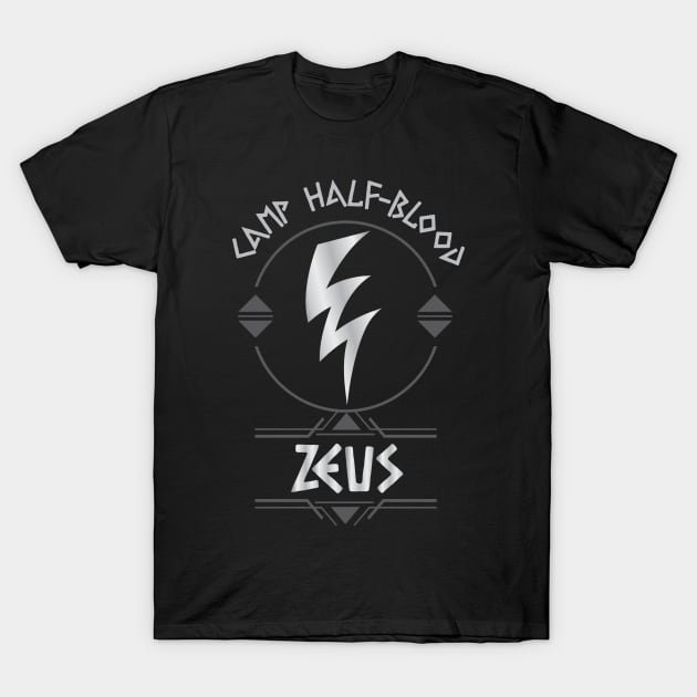 Camp Half Blood, Child of Zeus – Percy Jackson inspired design T-Shirt by NxtArt